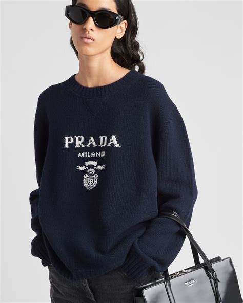 prada cashmere sweater|Prada sweater sale.